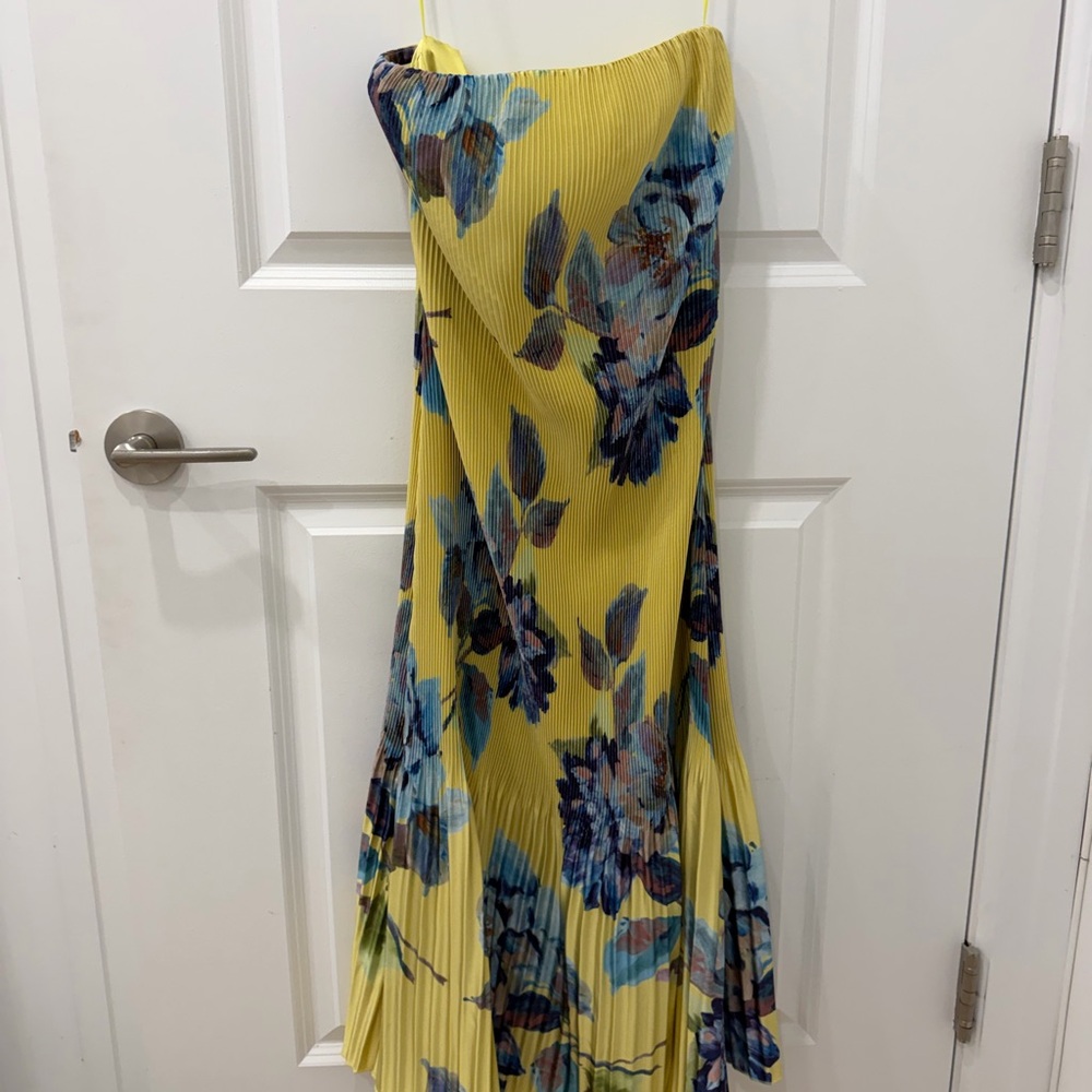 Abercrombie & Fitch Yellow Floral Dress